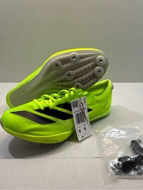 Adidas Adizero Finesse Track Spikes Lucid-Lemon/Black Men’s Size 8 IG2018
